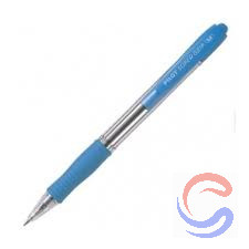 Bolígraf Pilot Super Grip BPGP-10R 1,0mm Caixa 12u - Negre/Vermell/Blau/Verd/Rosa/Blau Clar