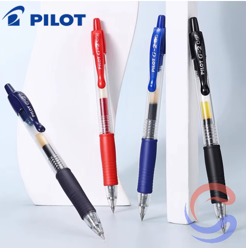 Bolígraf Pilot BPS-GP (M) Negre/Vermell/Blau/Verd - 12Uds