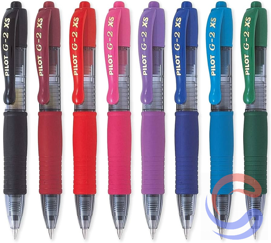 Bolígraf Gel Pilot G2 Pixie 0,7mm - Negre/Vermell/Blau/Blau Clar/Verd/Rosa/Violeta